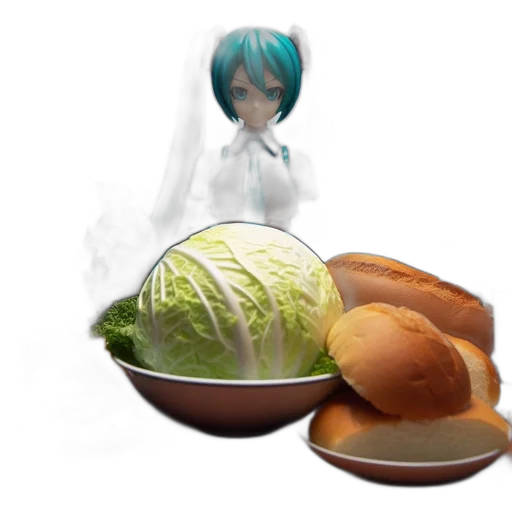 food, creature, concept art, 3d render transparent PNG cut-out
