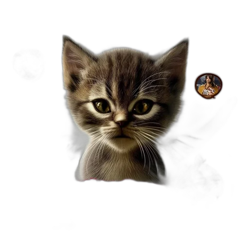 animal, staff, face, photorealistic transparent PNG cut-out