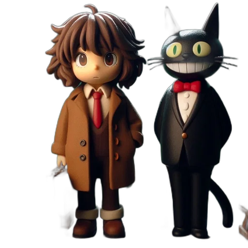 concept art, 3d render, pixel art, cartoon transparent PNG cut-out
