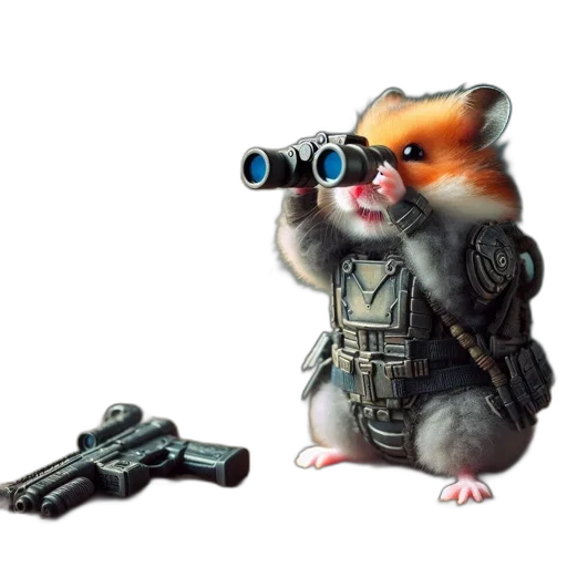 weapon, animal, staff, creature transparent PNG cut-out