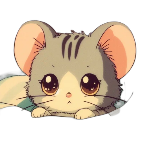 animal, cartoon, anime, watercolor transparent PNG cut-out