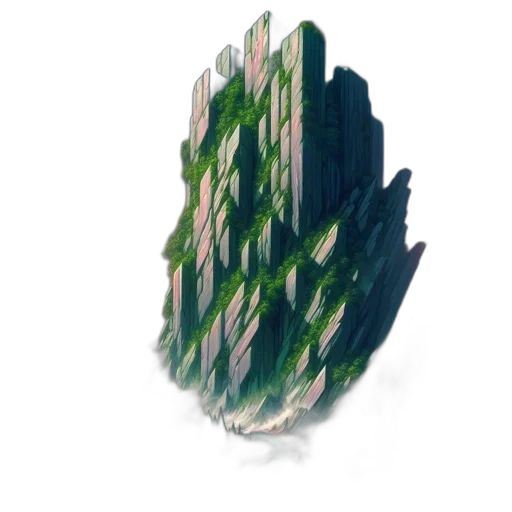 tree, hair, crown, robot transparent PNG cut-out