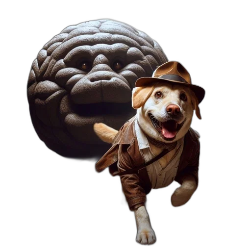 hat, animal, creature, jacket transparent PNG cut-out