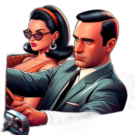 comic book art, concept art, photorealistic, cartoon transparent PNG cut-out