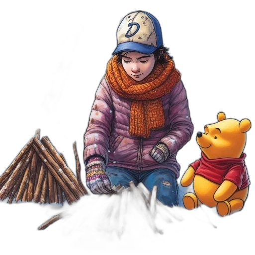 concept art, photorealistic, watercolor, oil painting transparent PNG cut-out