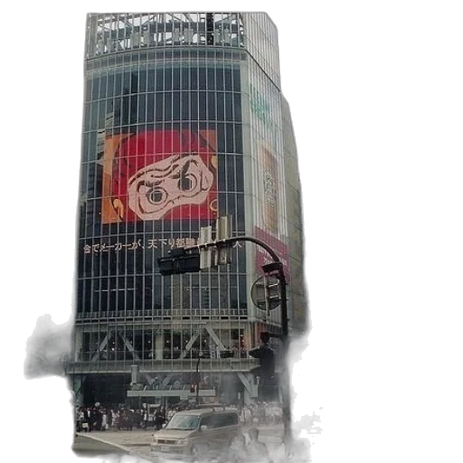 building, face, robot, concept art transparent PNG cut-out