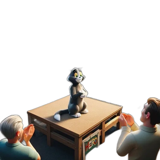furniture, staff, robot, animal transparent PNG cut-out