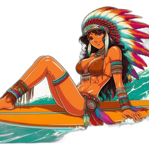 fantasy art, concept art, comic book art, cartoon transparent PNG cut-out