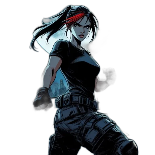 weapon, comic book art, concept art, cyberpunk transparent PNG cut-out