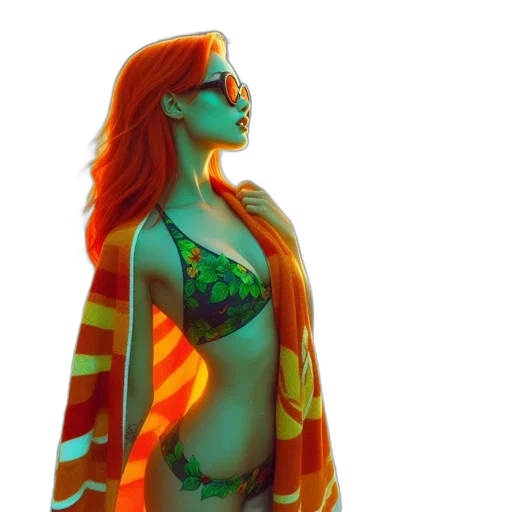 dress, jacket, concept art, comic book art transparent PNG cut-out