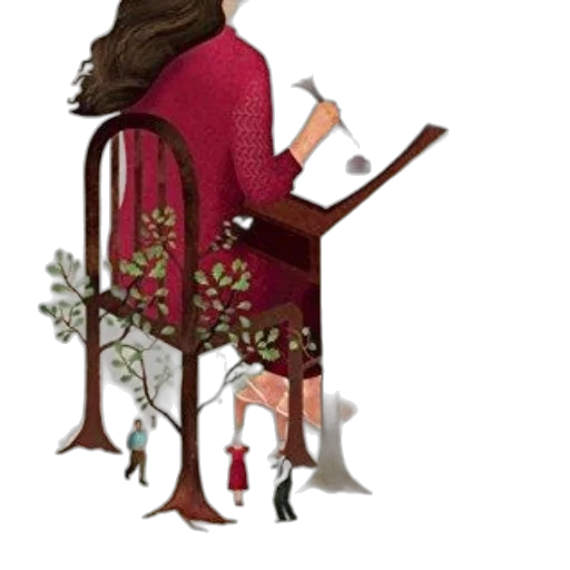 staff, furniture, dress, crown transparent PNG cut-out