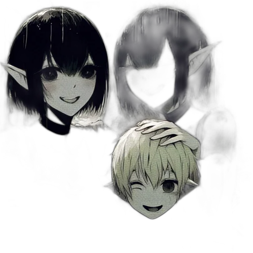 mask, face, staff, creature transparent PNG cut-out
