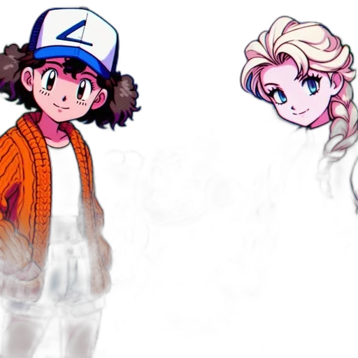 concept art, cartoon, pixel art, comic book art transparent PNG cut-out