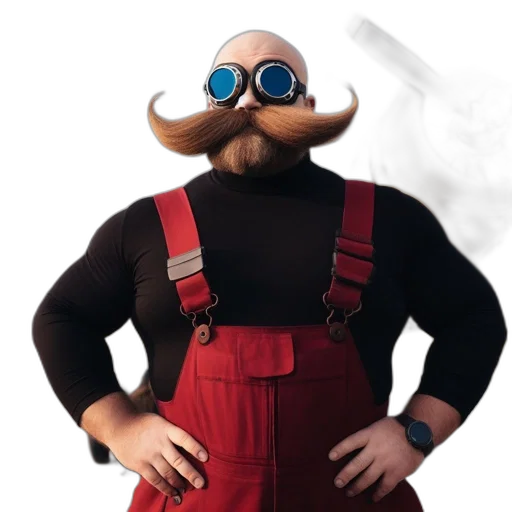 mask, staff, robot, animal transparent PNG cut-out