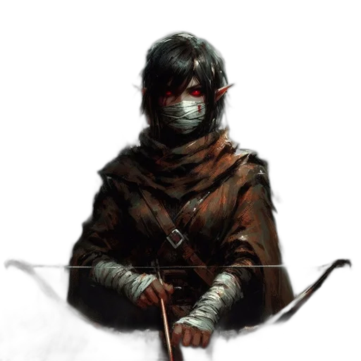 mask, sword, staff, weapon transparent PNG cut-out