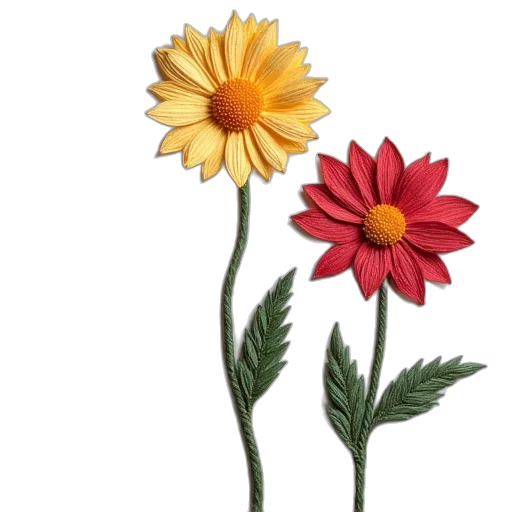flower, crown, staff, weapon transparent PNG cut-out