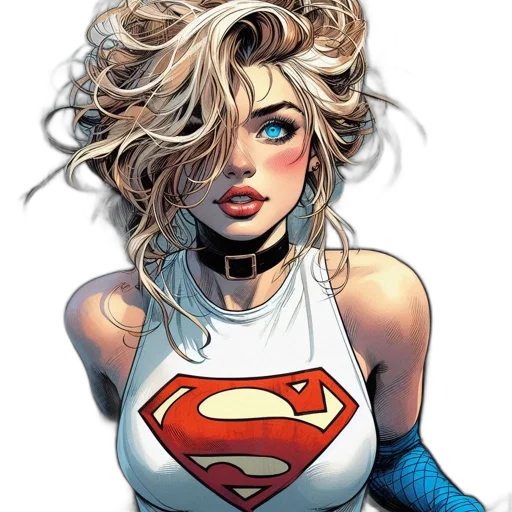 comic book art, concept art, cartoon, fantasy art transparent PNG cut-out