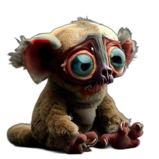 creature, staff, animal, mask transparent PNG cut-out