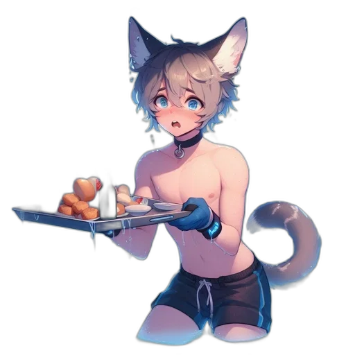 staff, food, weapon, pixel art transparent PNG cut-out