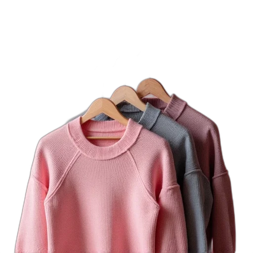 jacket, dress, 3d render, pastel transparent PNG cut-out