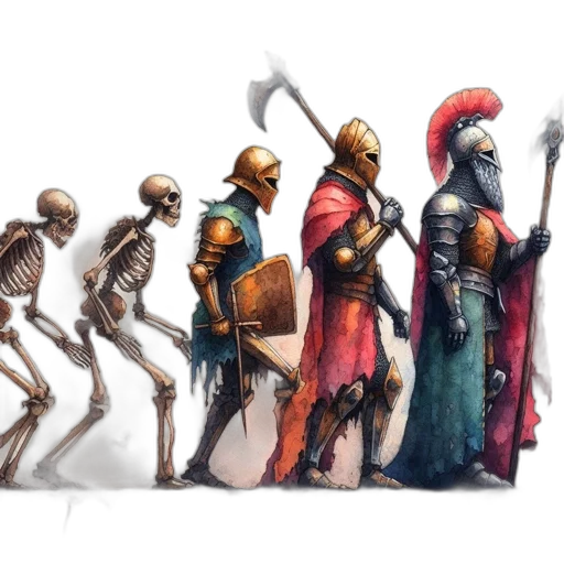 staff, concept art, fantasy art, watercolor transparent PNG cut-out