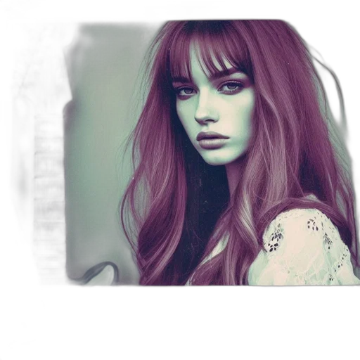 hair, face, photorealistic, fantasy art transparent PNG cut-out