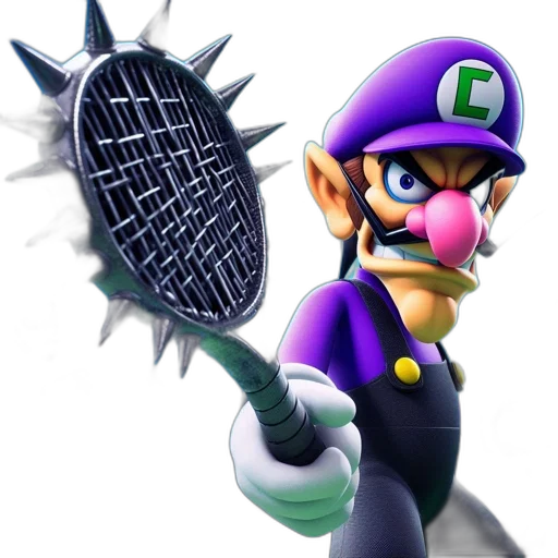 weapon, staff, hat, mask transparent PNG cut-out