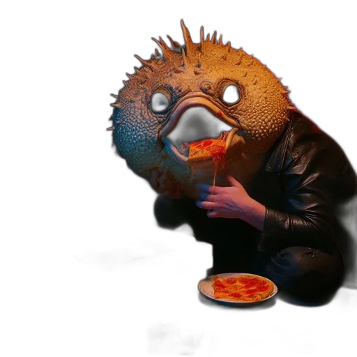 food, creature, animal, mask transparent PNG cut-out