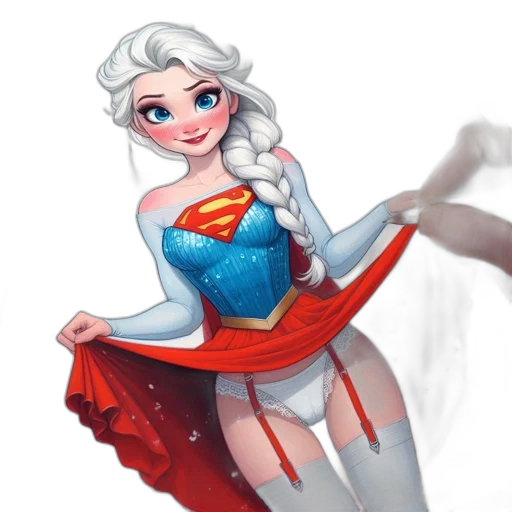 dress, fantasy art, comic book art, concept art transparent PNG cut-out