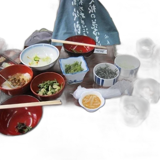 food, photorealistic, 3d render, table transparent PNG cut-out