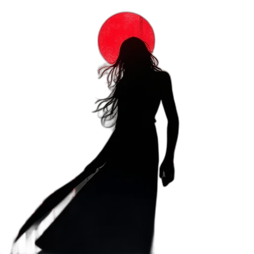 dress, staff, umbrella, mask transparent PNG cut-out