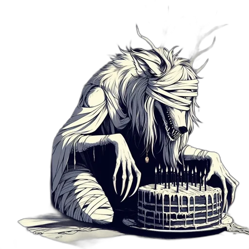 mask, creature, crown, concept art transparent PNG cut-out