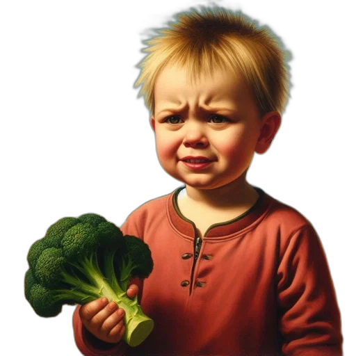 food, face, photorealistic, young transparent PNG cut-out