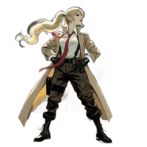 jacket, staff, weapon, sword transparent PNG cut-out