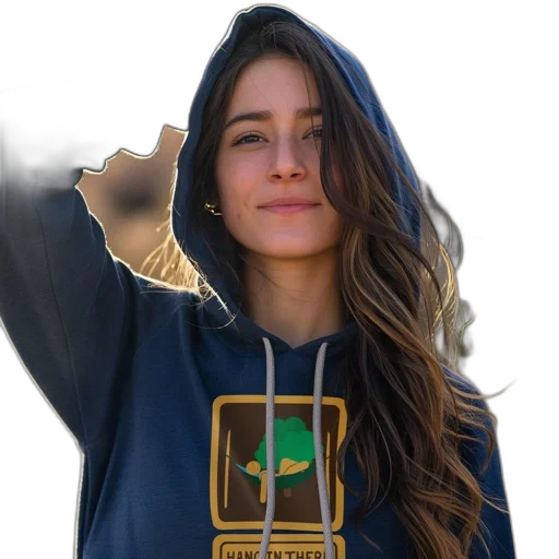 jacket, face, hair, jewelry transparent PNG cut-out