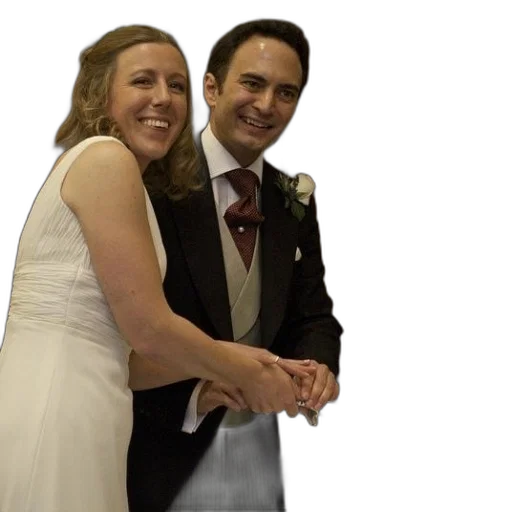 staff, bride, groom, cut transparent PNG cut-out