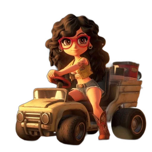 car, weapon, robot, concept art transparent PNG cut-out