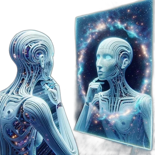 robot, face, jewelry, concept art transparent PNG cut-out