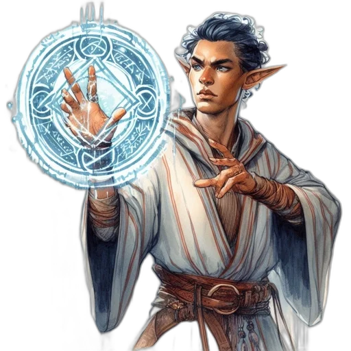 staff, fantasy art, concept art, pixel art transparent PNG cut-out