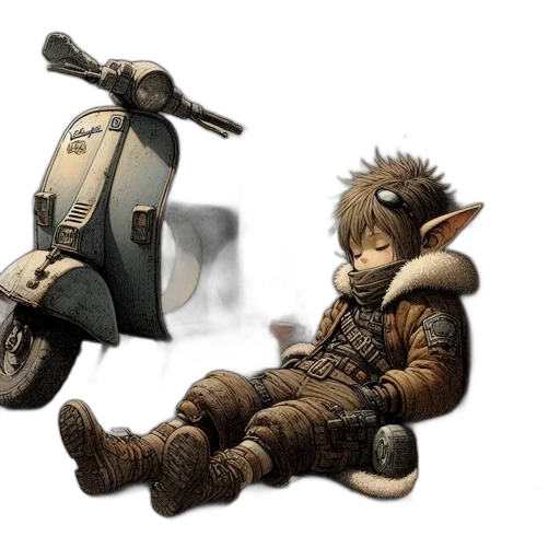car, dragon, robot, animal transparent PNG cut-out