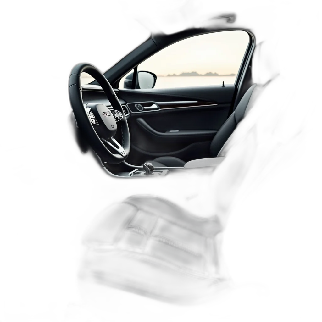car, face, robot, jacket transparent PNG cut-out
