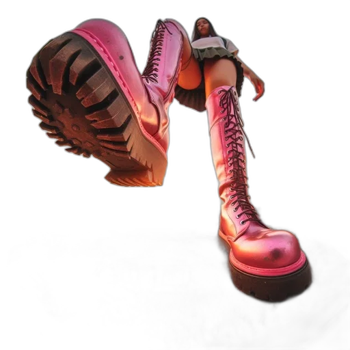 shoes, 3d render, photorealistic, enormous transparent PNG cut-out