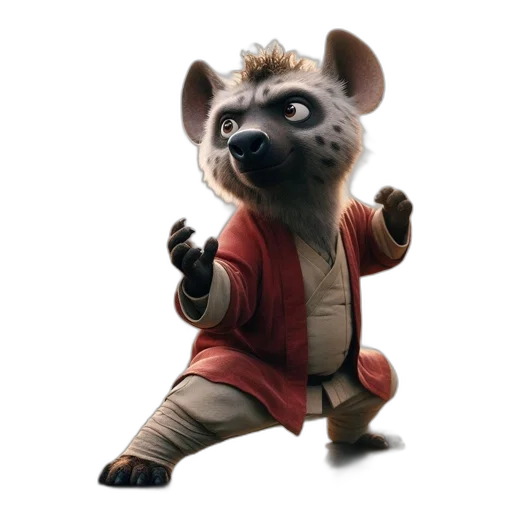 staff, animal, concept art, 3d render transparent PNG cut-out