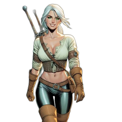 staff, concept art, comic book art, fantasy art transparent PNG cut-out