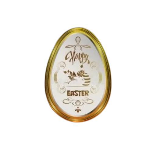 golden, easter, egg, happy transparent PNG cut-out