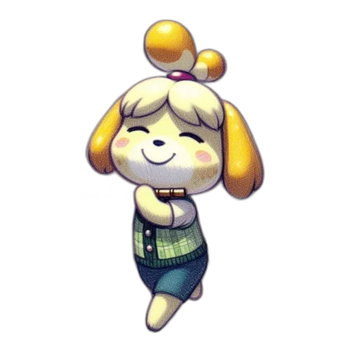 staff, hat, animal, creature transparent PNG cut-out