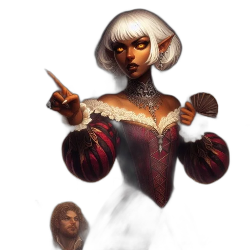 staff, mask, face, dress transparent PNG cut-out
