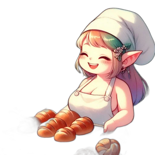 hat, food, creature, watercolor transparent PNG cut-out