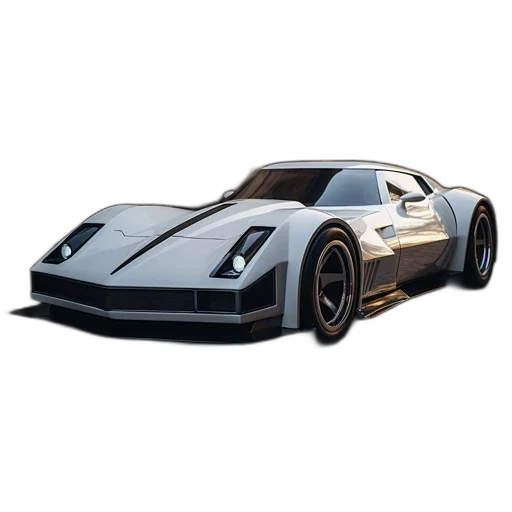 car, 3d render, concept art, photorealistic transparent PNG cut-out