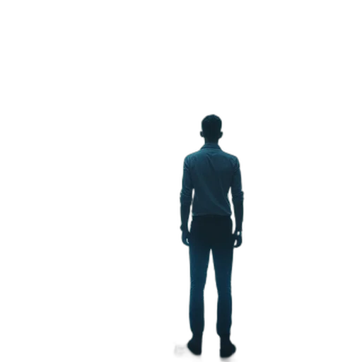 staff, robot, face, jacket transparent PNG cut-out